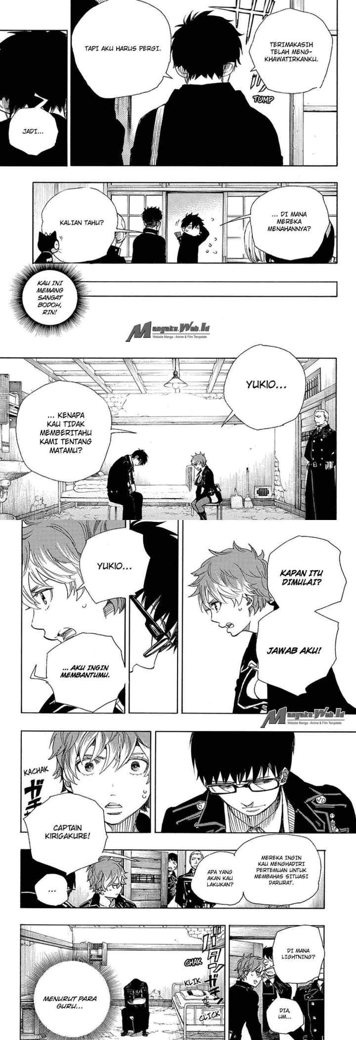 Ao No Exorcist chapter 95 halaman 15