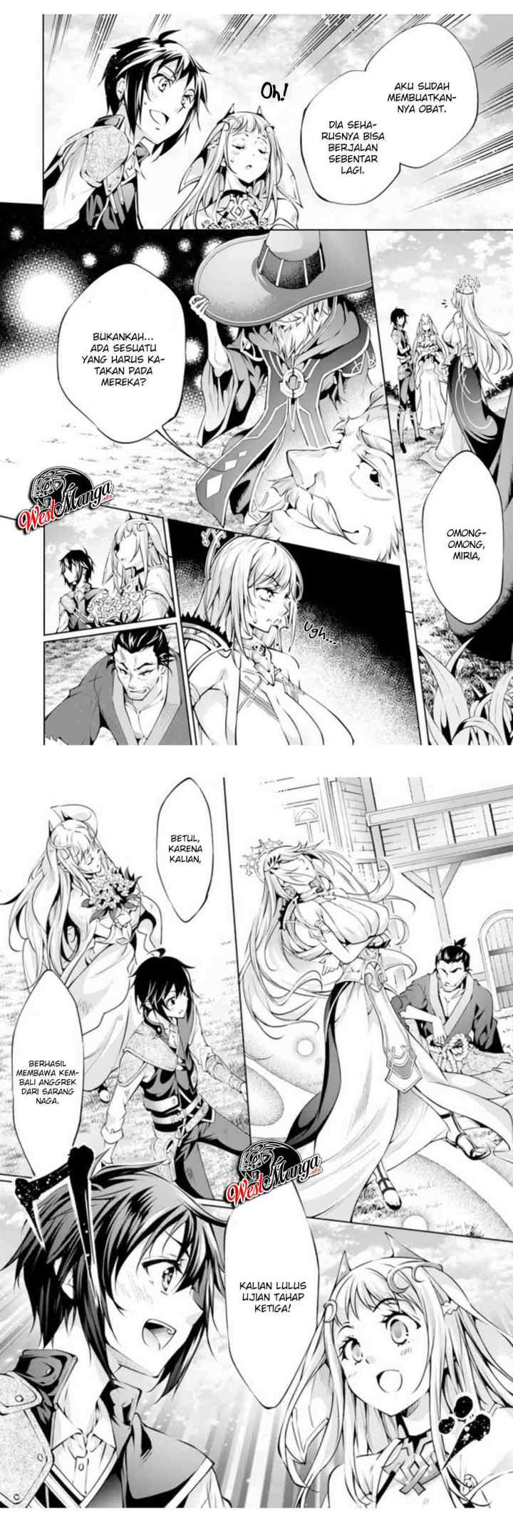 Kamigami ni Sodaterare Shimo no, Saikyou to Naru chapter 8 halaman 5