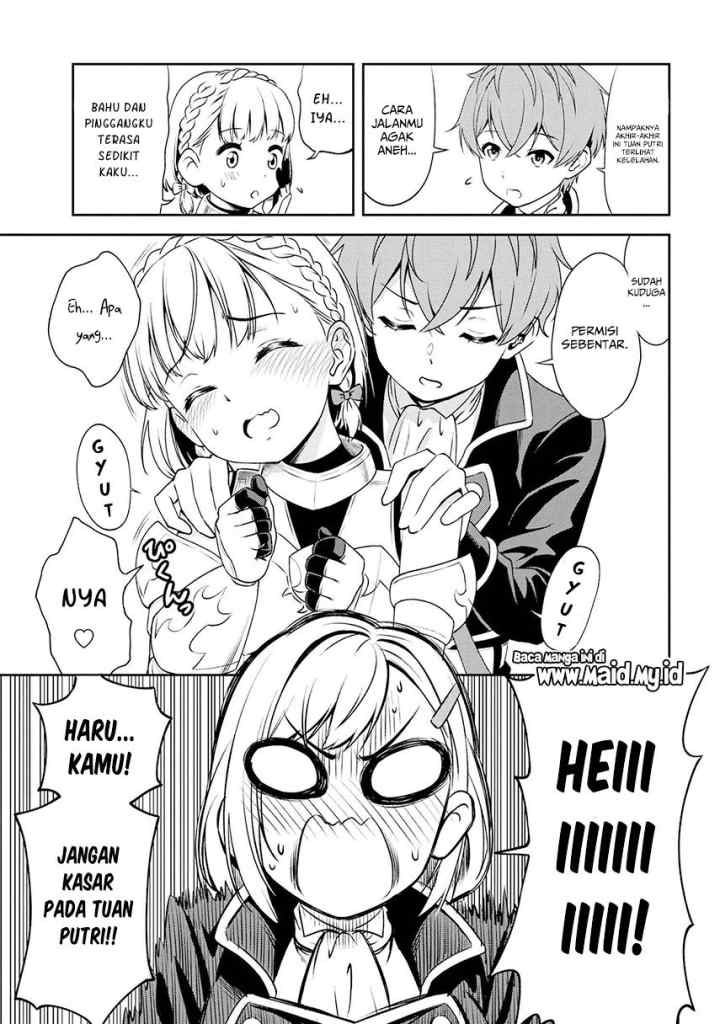 Toshiue Elite Onna Kishi Ga Boku No Mae De Dake Kawaii chapter 6.2 halaman 12