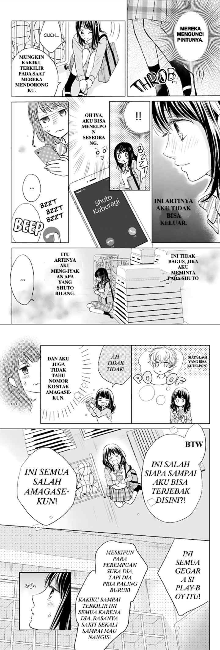 Amagase-kun wa Amayaka Shite Kurenai chapter 2 halaman 9