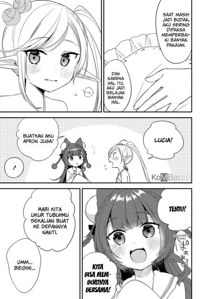 Isekai de Kojiin wo Hiraita kedo, Naze ka Darehitori Sudatou to Shinai Ken chapter 13.5 halaman 6