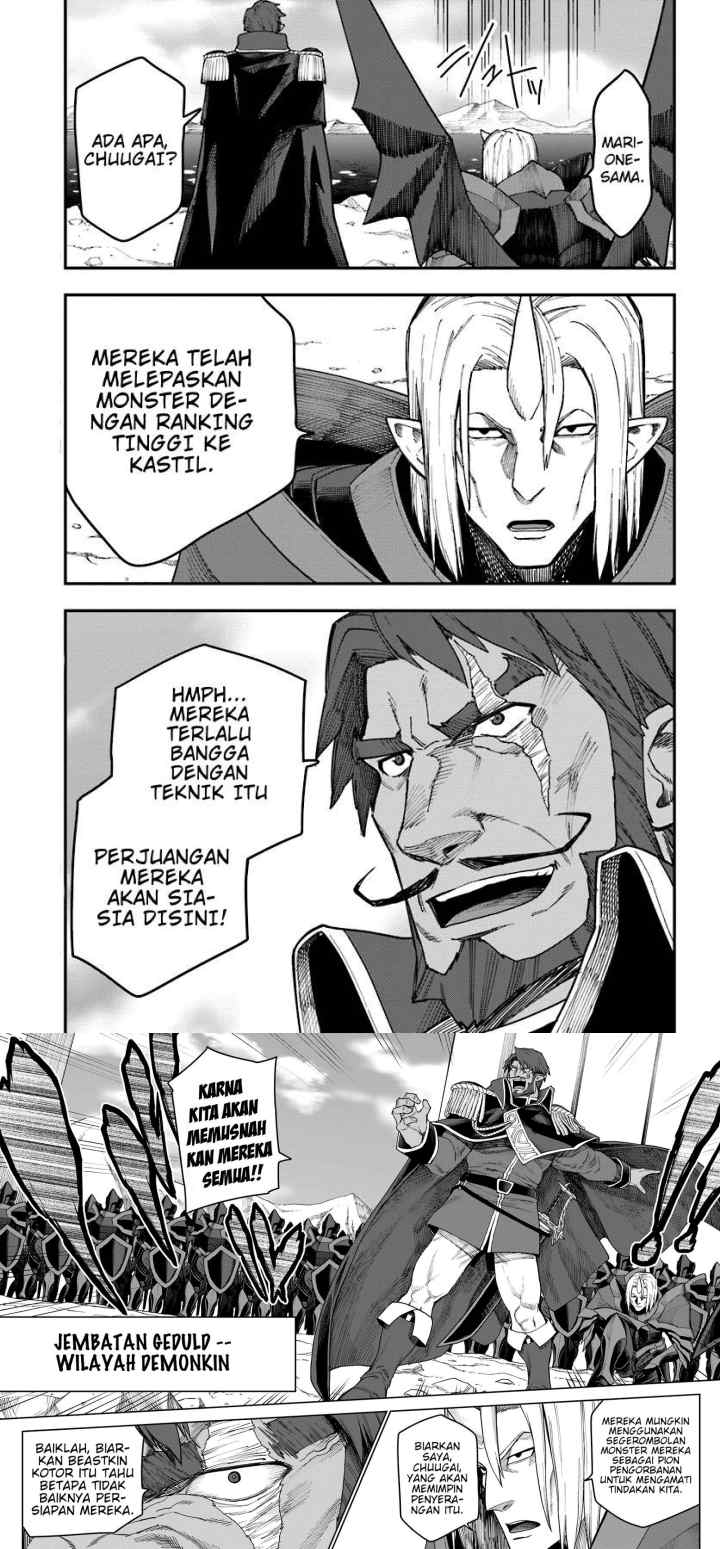 Konjiki no Moji Tsukai: Yuusha Yonin ni Makikomareta Unique Cheat chapter 33 halaman 14