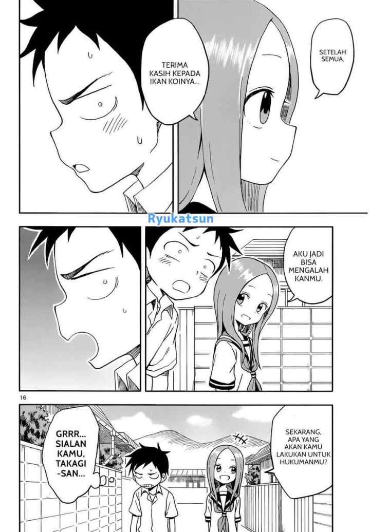 Karakai Jouzu no Takagi-san chapter 89 halaman 17