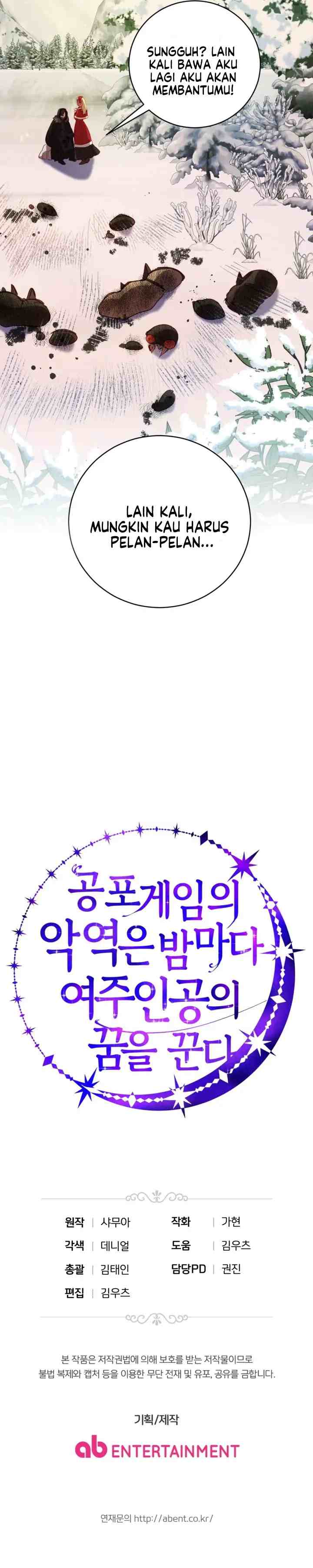 The Villain in the Horror Game Dreams of the Heroine Every Night chapter 10 halaman 18