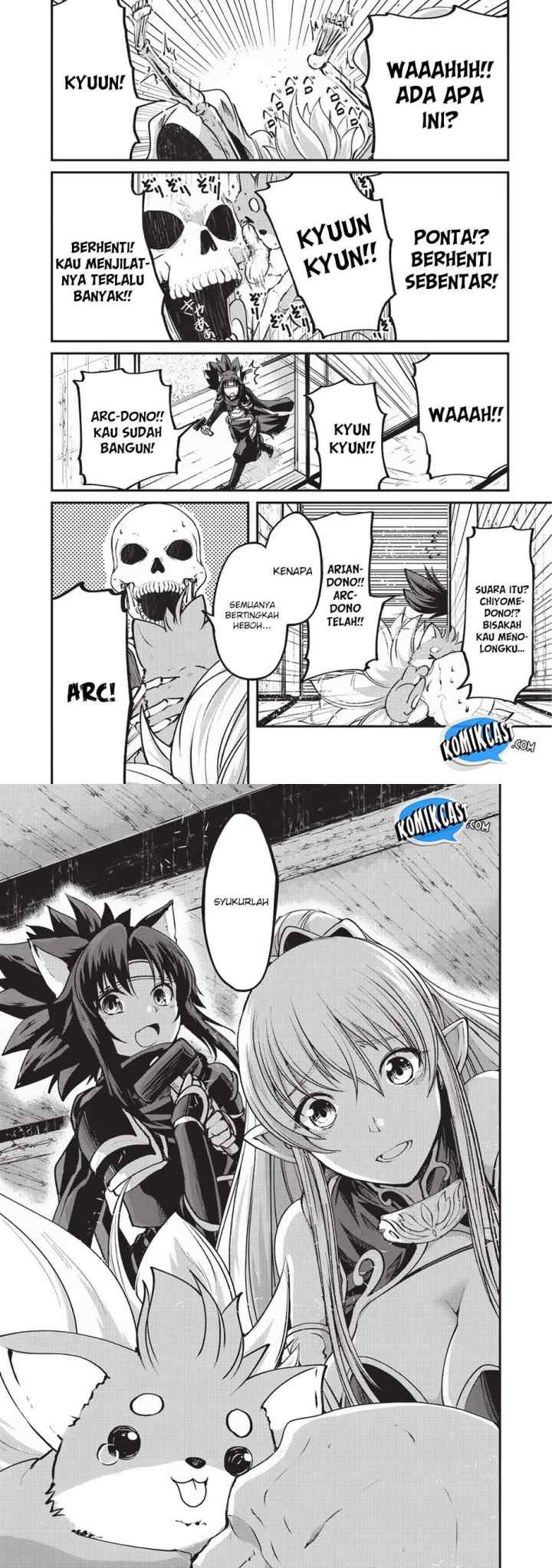 Gaikotsu Kishi-sama, Tadaima Isekai e Odekakechuu chapter 24 halaman 9