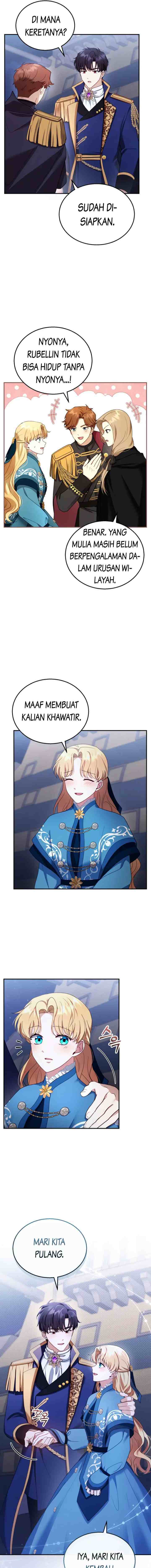 I Am Trying To Divorce My Villain Husband, But We Have A Child chapter 33 halaman 12
