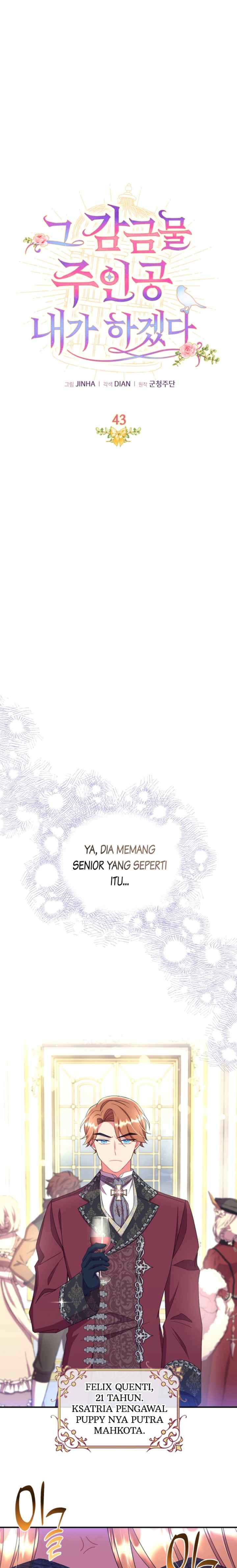I Will Be the Main Character in That Prison chapter 43 halaman 8
