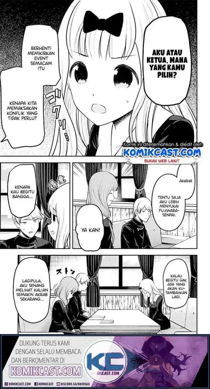 Kaguya-sama wa Kokurasetai: Tensai-tachi no Renai Zunousen chapter 213 halaman 9