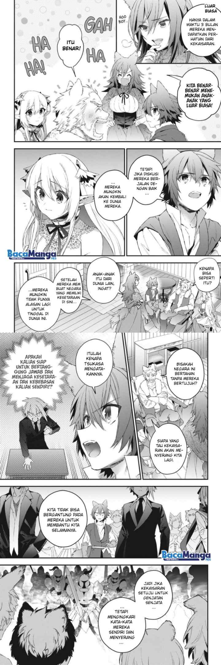 Choujin Koukousei-tachi wa Isekai demo Yoyuu de Ikinuku you desu! chapter 46 halaman 4