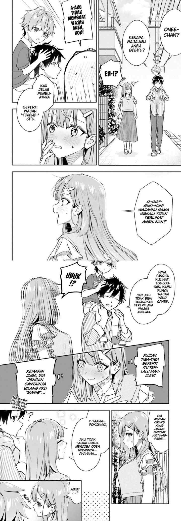 Kajidaikou no Arbeit wo Hajimetara Gakuen Ichi no Bishoujo no Kazoku ni Kiniirarechaimashita chapter 7.2 halaman 14