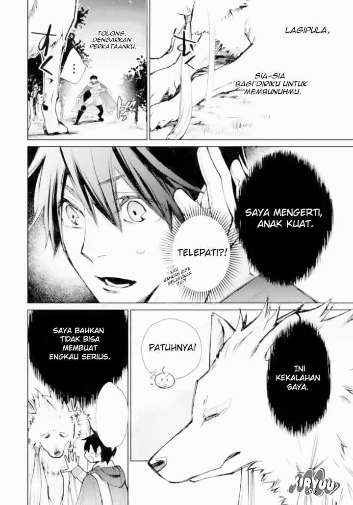 Saikyou no Madoshi. Hisa ni Ya wo Ukete Shimatta no de Inaka no Eihei ni Naru chapter 2.2 halaman 15