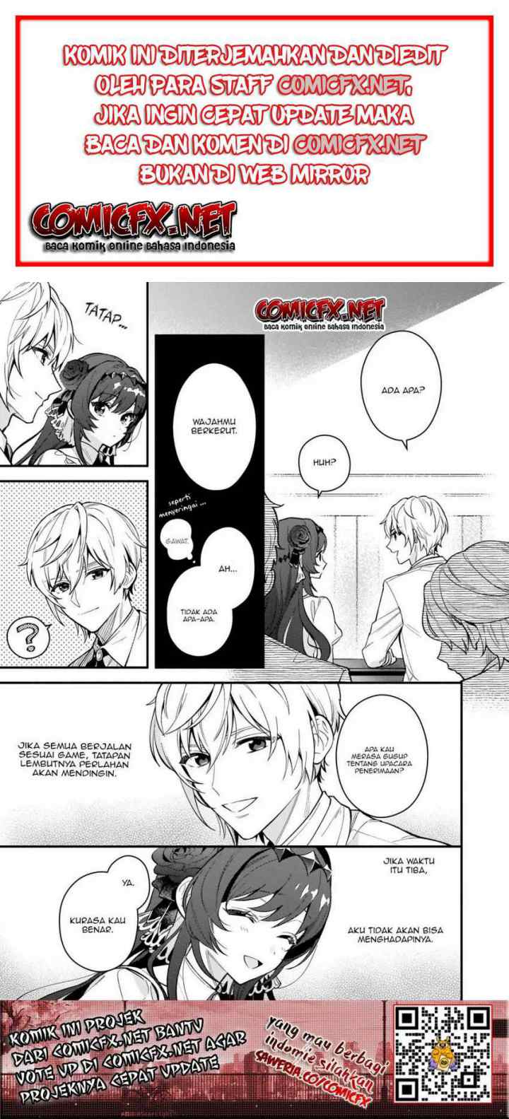 Akuyaku Reijou Route ga Nai Nante, Dare ga Itta no? chapter 1.2 halaman 6