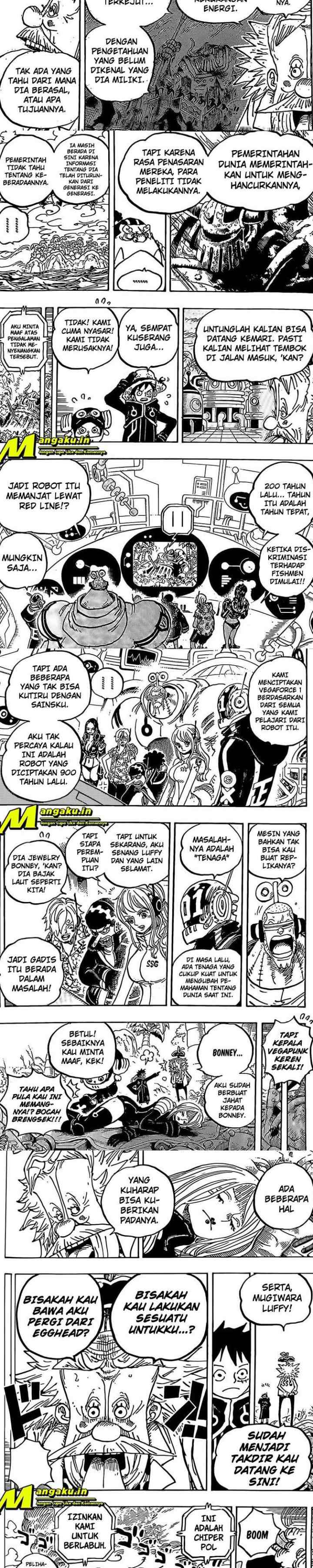 One Piece chapter 1067 halaman 9
