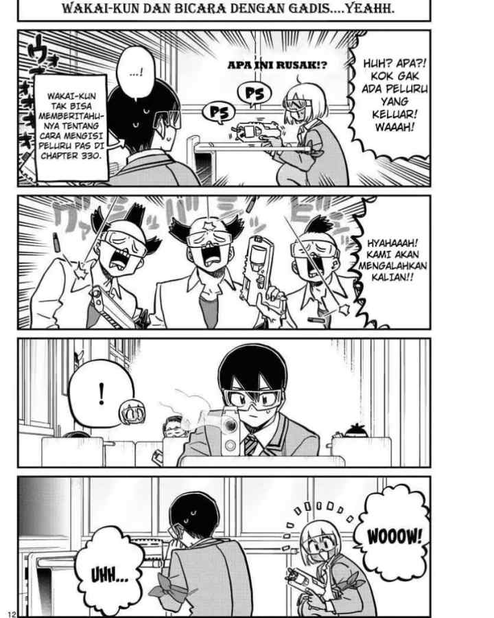 Komi-san wa Komyushou Desu chapter 333.1 halaman 12