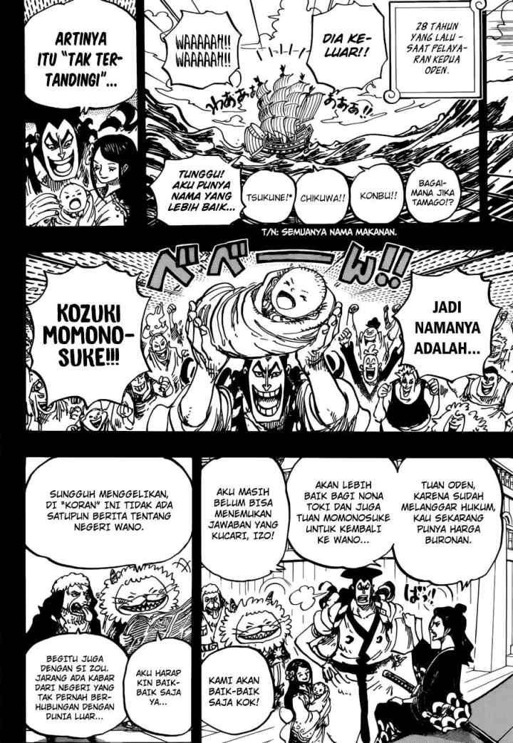 One Piece chapter 965 halaman 4