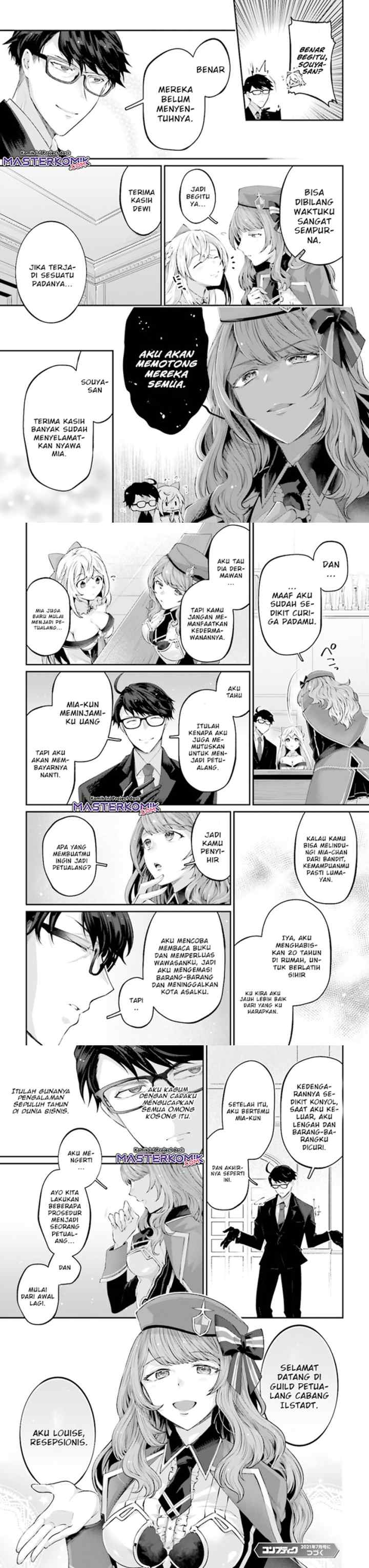 Moto Isekai Tenisha Datta Kachou no Ojisan, Jinsei ni Dome no Isekai wo Kake Meguru chapter 2 halaman 13