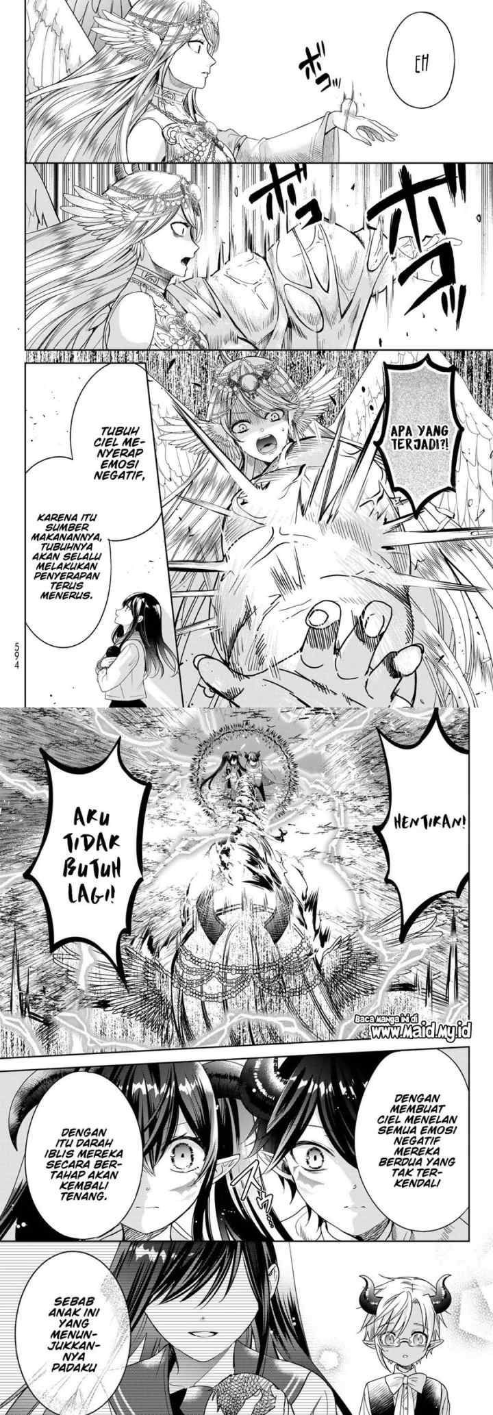 Isekai de Saikyo Mao no Kodomotachi no Mama ni Natchaimashita chapter 37.2 halaman 10