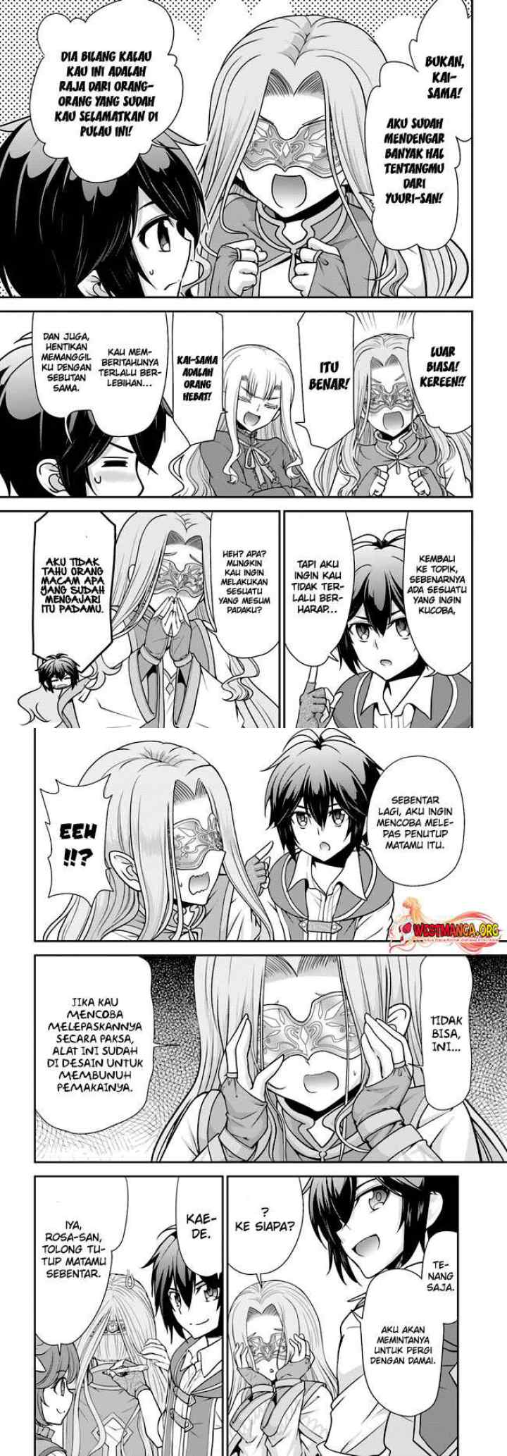 Tenohira Kaitaku Mura de Isekai Kenkokuki: Fueteku Yome-tachi to Nonbiri Mujintou Life chapter 48 halaman 7