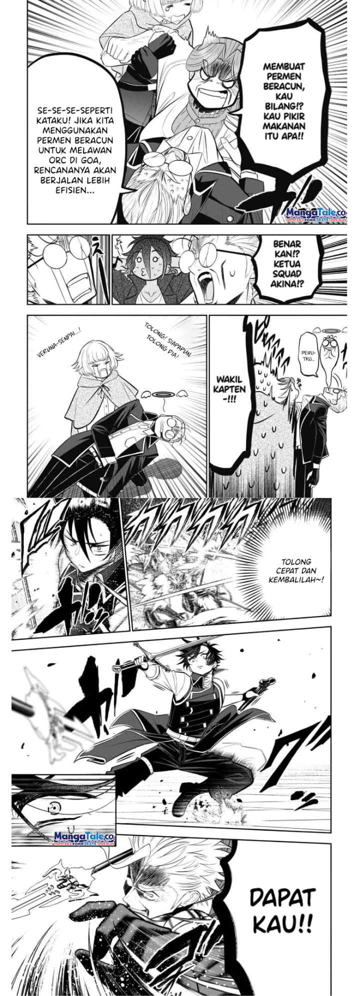 Saikyou Kenshi, Saiteihen Kishidan de Funsenchuu ~Orc wo Chi no Hate Made Oitsumete Zettai ni Shimatsu suru dake no Kantan? Nao Shigotodesu~ chapter 3 halaman 11