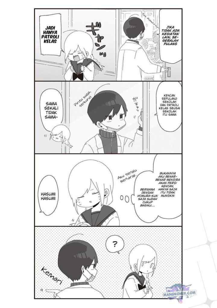 Homura-sensei wa Tabun Motenai chapter 43 halaman 4