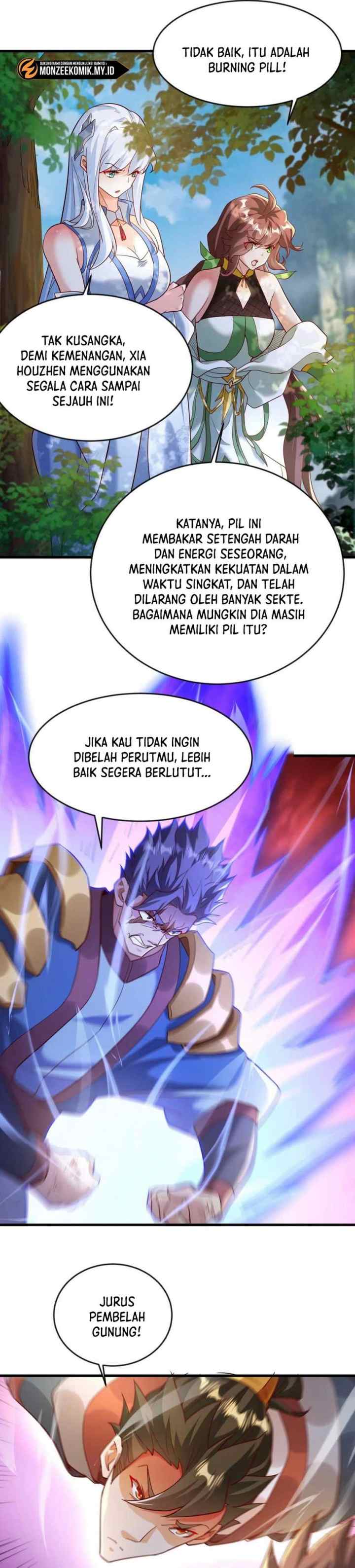 I Scared the Divine Lord as I handed over the Ancient Immortal Pill chapter 77 halaman 12
