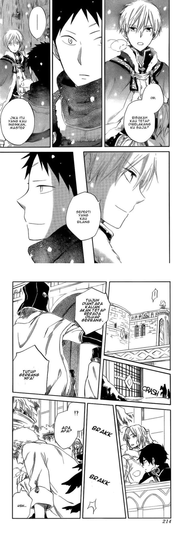 Akagami no Shirayukihime chapter 36 halaman 16