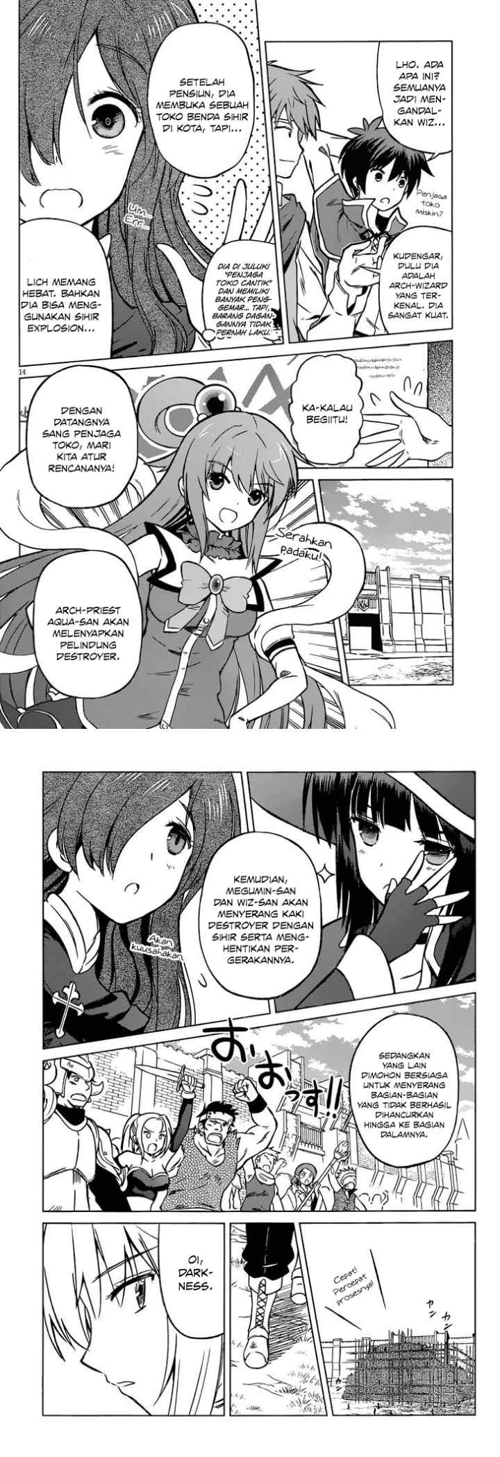 Kono Subarashii Sekai ni Shukufuku o! chapter 19 halaman 9