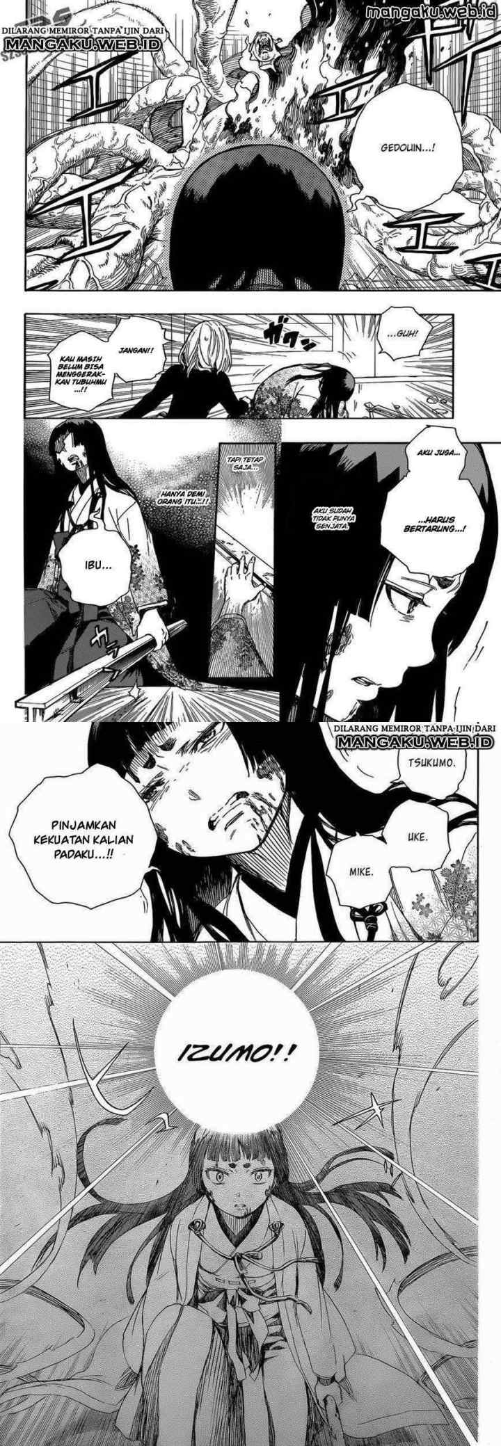 Ao No Exorcist chapter 62 halaman 8