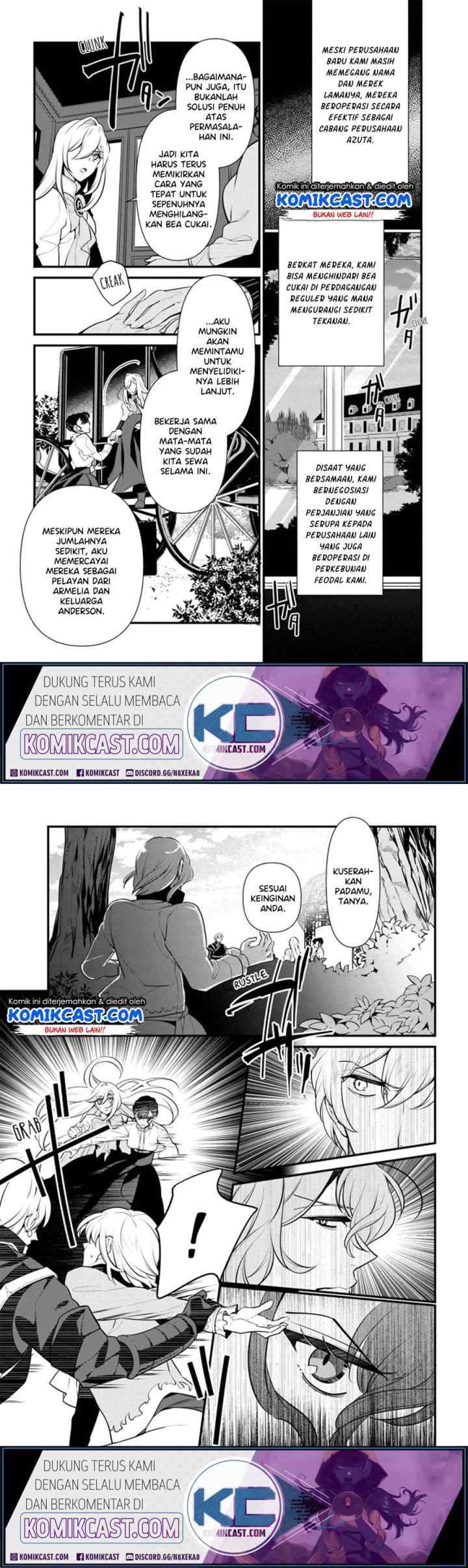 Koushaku Reijou no Tashinami chapter 53 halaman 12