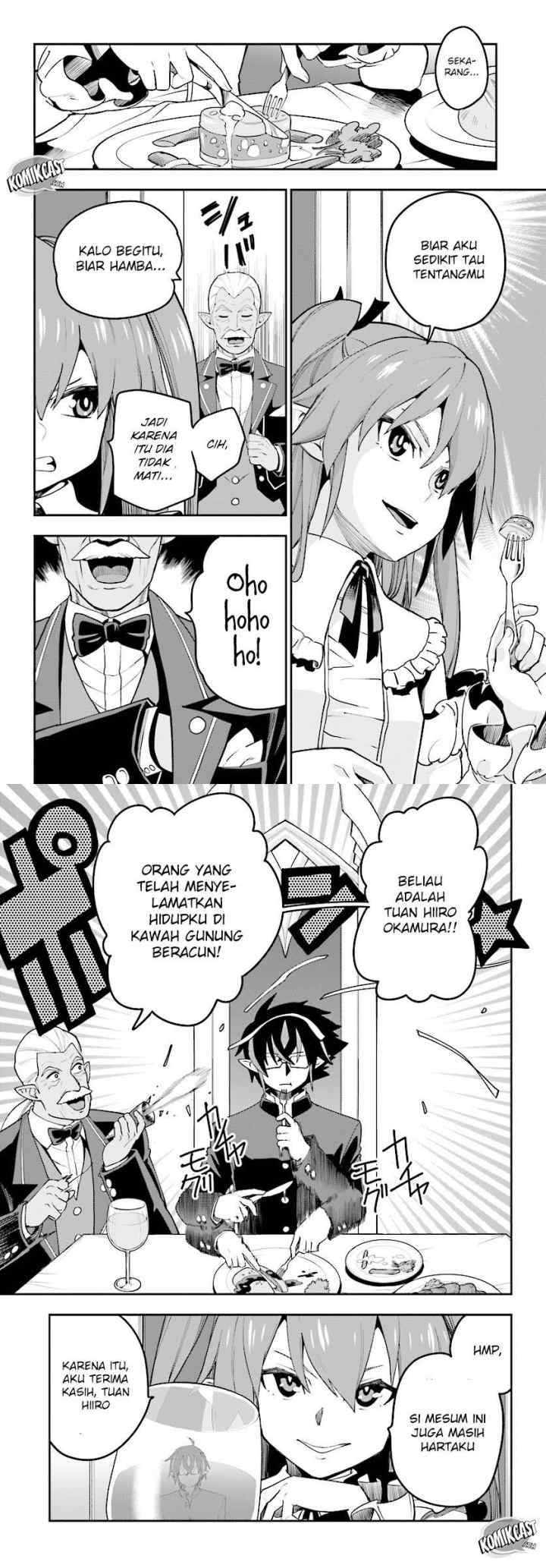 Konjiki no Moji Tsukai: Yuusha Yonin ni Makikomareta Unique Cheat chapter 37 halaman 4