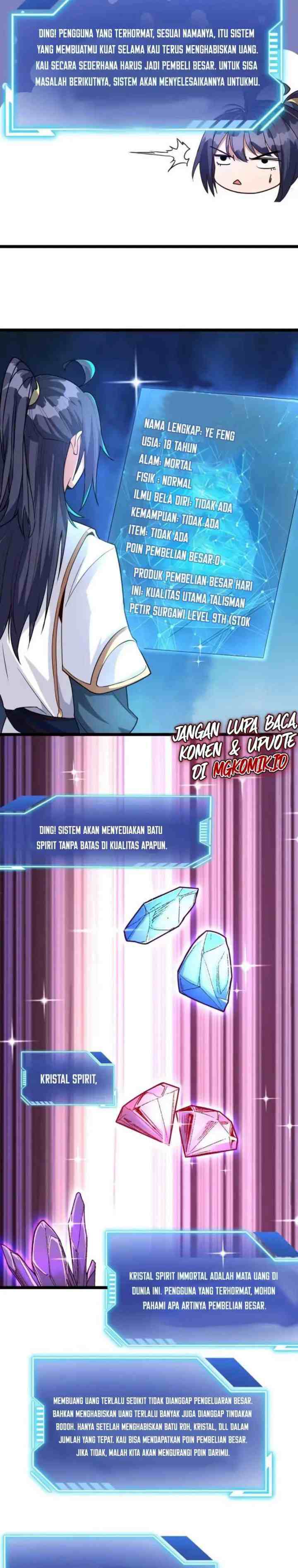 Mixed Fantasy - My Journey To Become Invincible From Big-Spending Begins! chapter 1 halaman 12