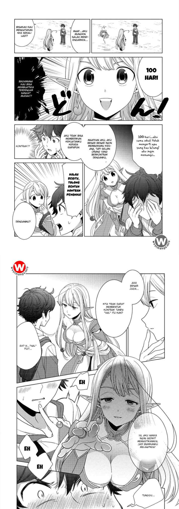 Seirei-tachi no Rakuen to Risou no Isekai Seikatsu chapter 1 halaman 8