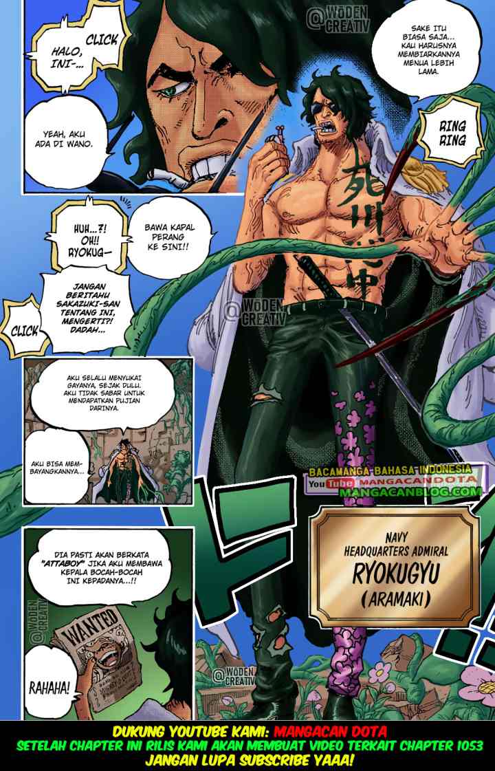 One Piece chapter 1053 halaman 11