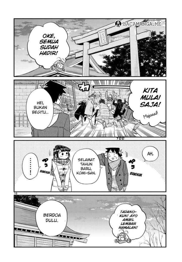 Komi-san wa Komyushou Desu chapter 94 halaman 16
