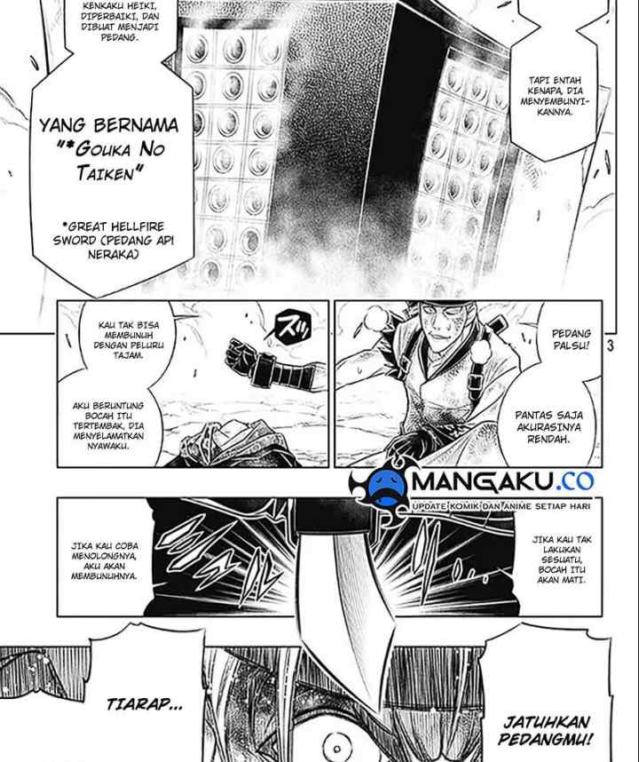 Rurouni Kenshin: Hokkaido-hen chapter 56 halaman 4