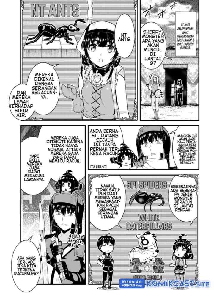 Isekai Meikyuu de Harem wo chapter 68 halaman 4