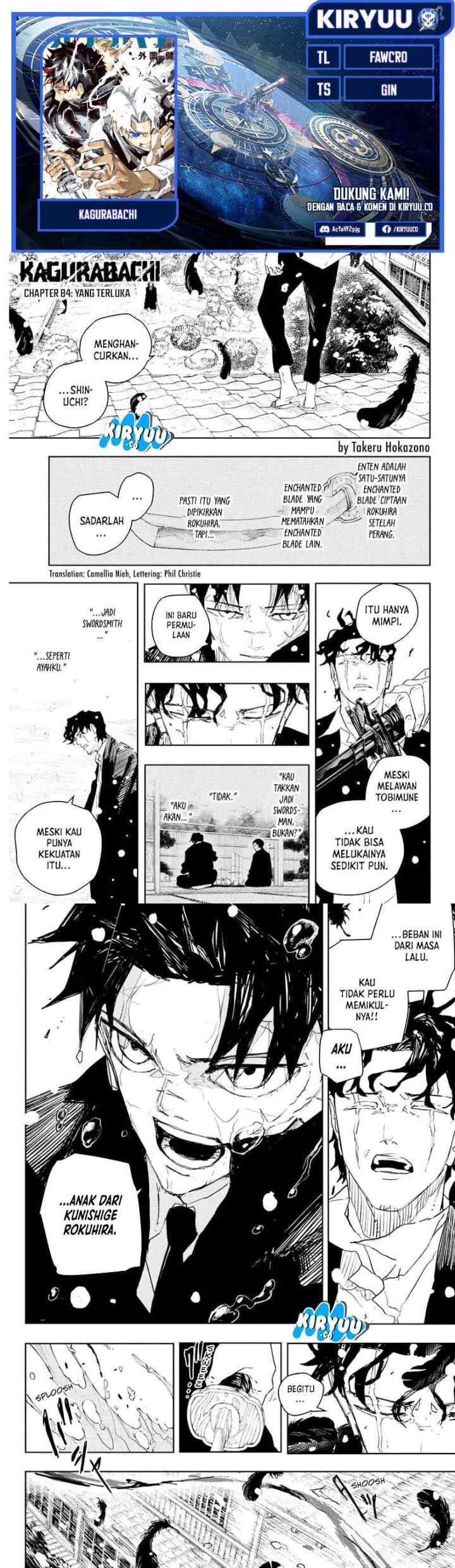 Kagura Bachi chapter 84 halaman 10