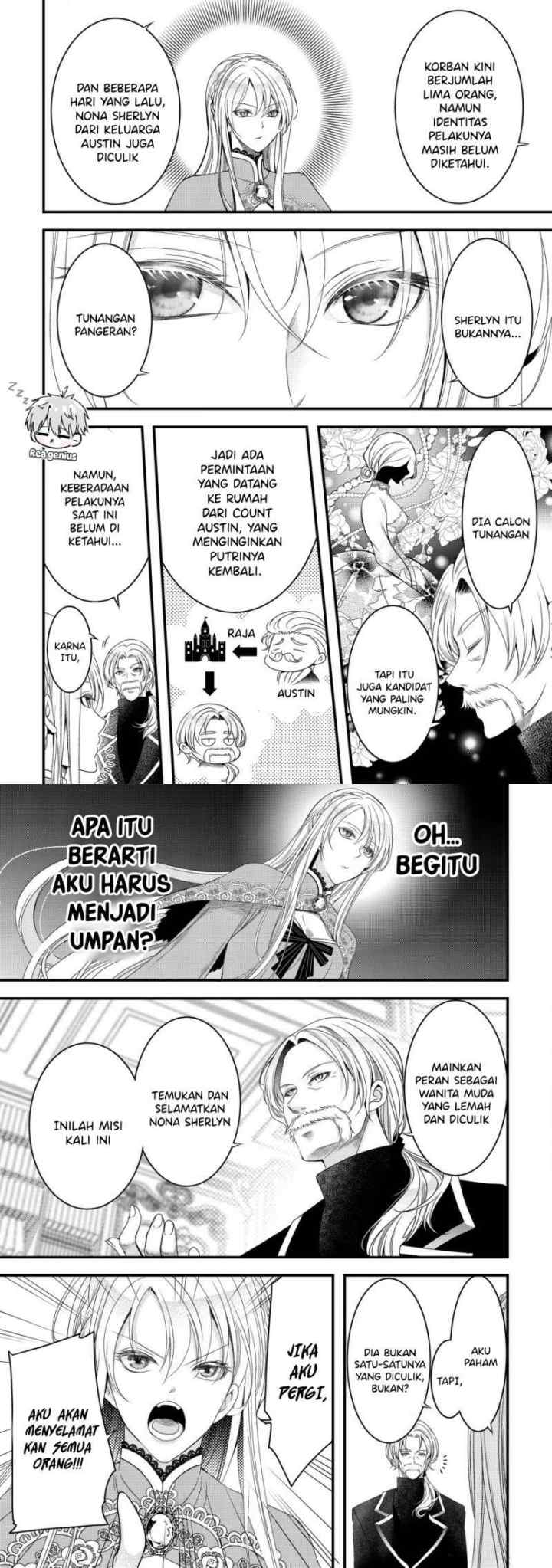 Tensei shita Onna Mafia wa Isekai de Heibon ni Kurashitai - Asashin Ikka no Hakushaku Reijou desu ga, Denshi to Akuma na Danchou ga Tsukimatottekimasu chapter 1 halaman 7