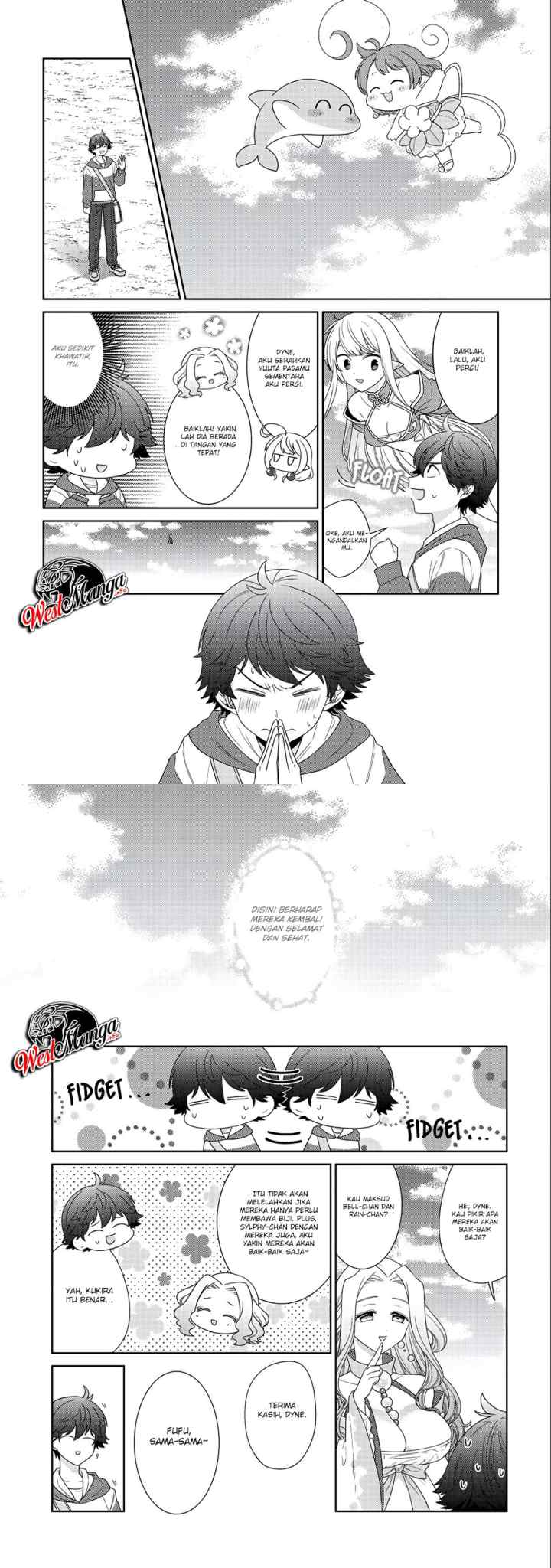 Seirei-tachi no Rakuen to Risou no Isekai Seikatsu chapter 12 halaman 5
