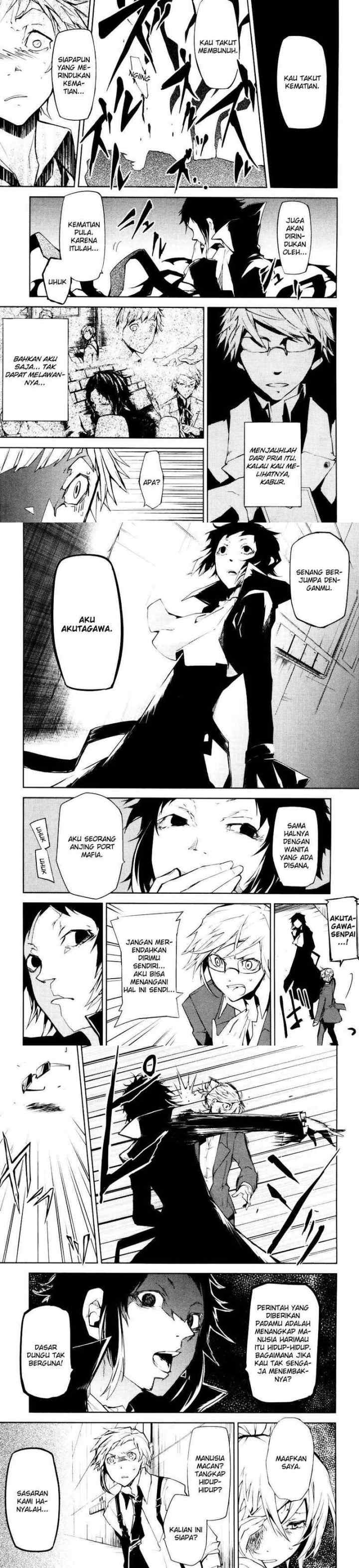 Bungou Stray Dogs chapter 4 halaman 6