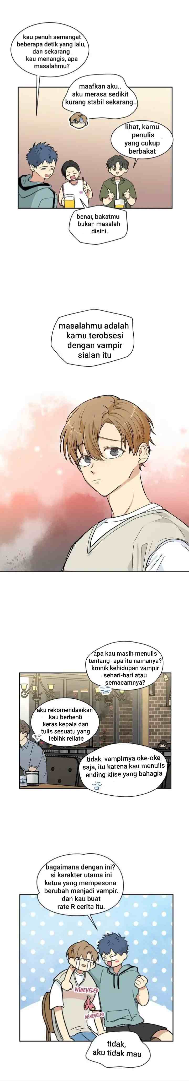 Could the Boy Next Door be a Vampire? chapter 1 halaman 7