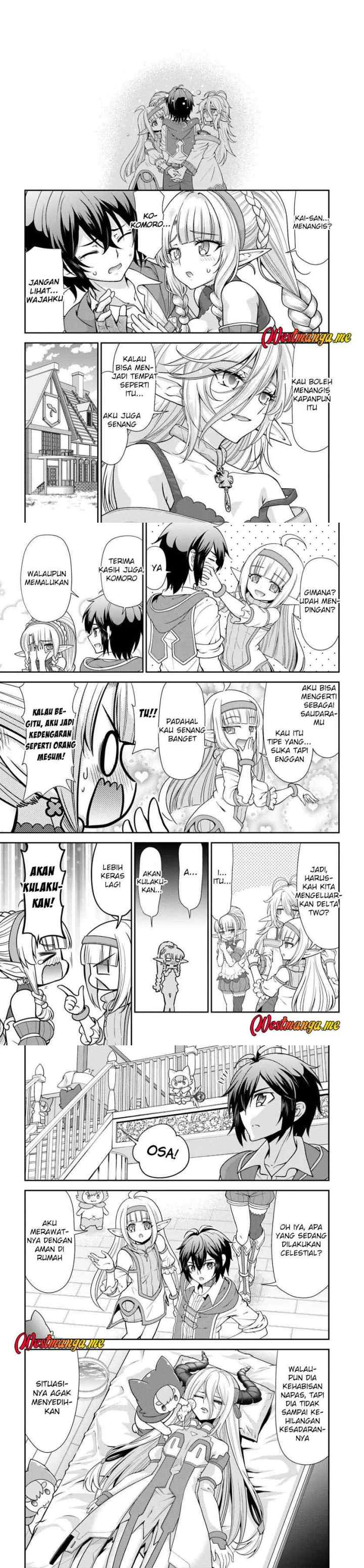 Tenohira Kaitaku Mura de Isekai Kenkokuki: Fueteku Yome-tachi to Nonbiri Mujintou Life chapter 58 halaman 8