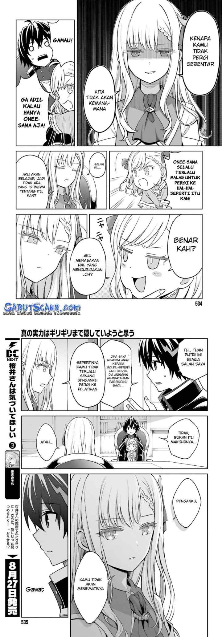 Shin no Jitsuryoku wa Girigiri made Kakushite Iyou to Omou chapter 9 halaman 9