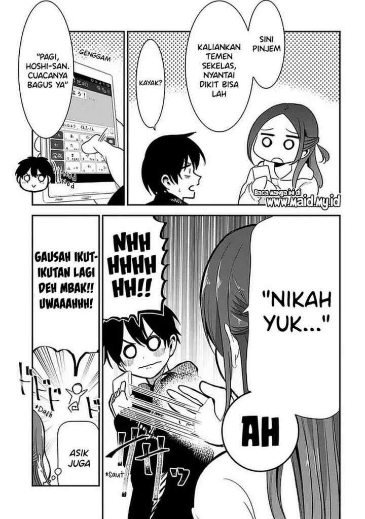 Nega-kun and Posi-chan chapter 27 halaman 9