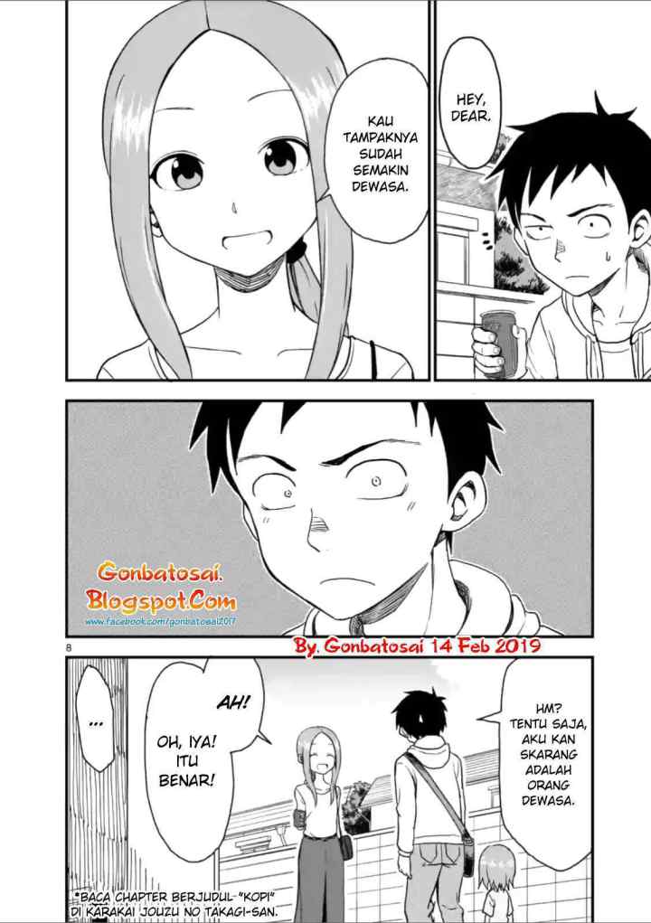 Karakai Jouzu no (Moto) Takagi-san chapter 40 halaman 9