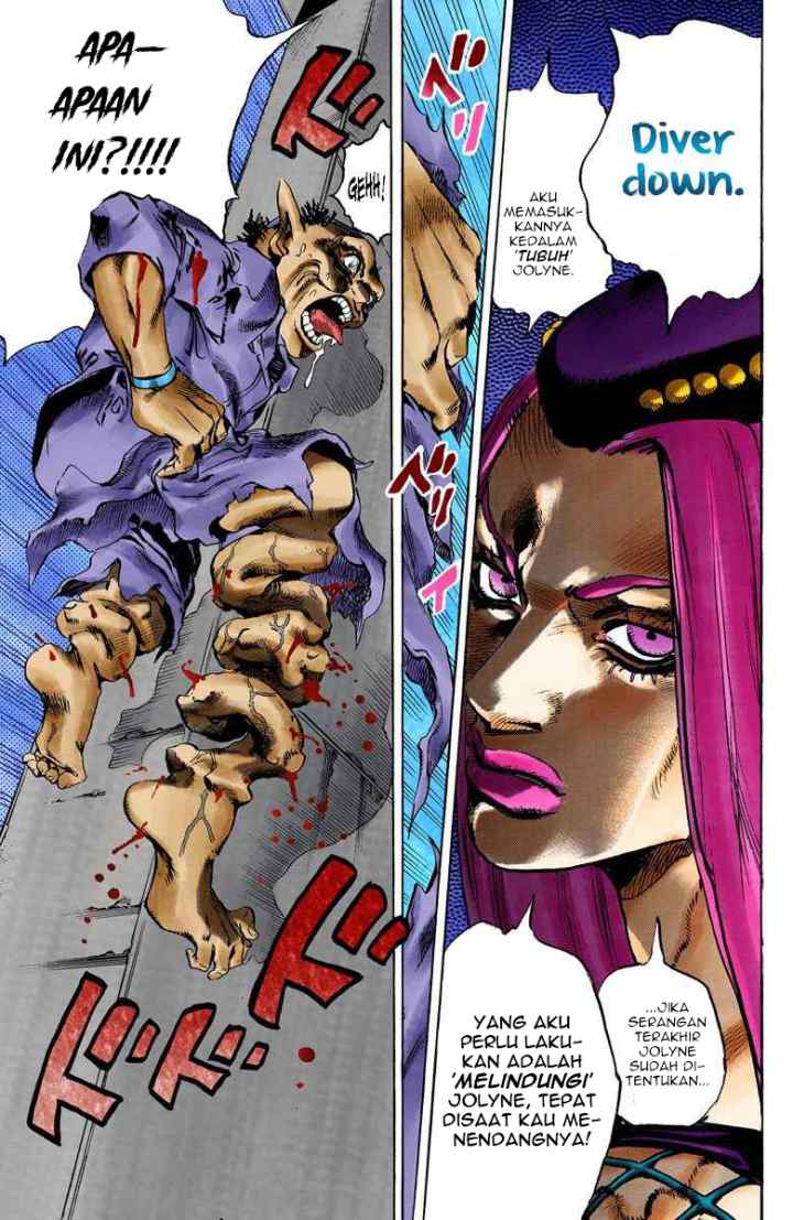 JoJo no Kimyou na Bouken - Stone Ocean chapter 74 halaman 13