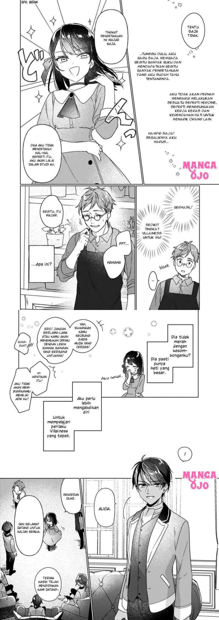 I'll Become a Villainess That Will Go Down in History - The More of a Villainess I Become, the More the Prince will Dote on Me chapter 3 halaman 6