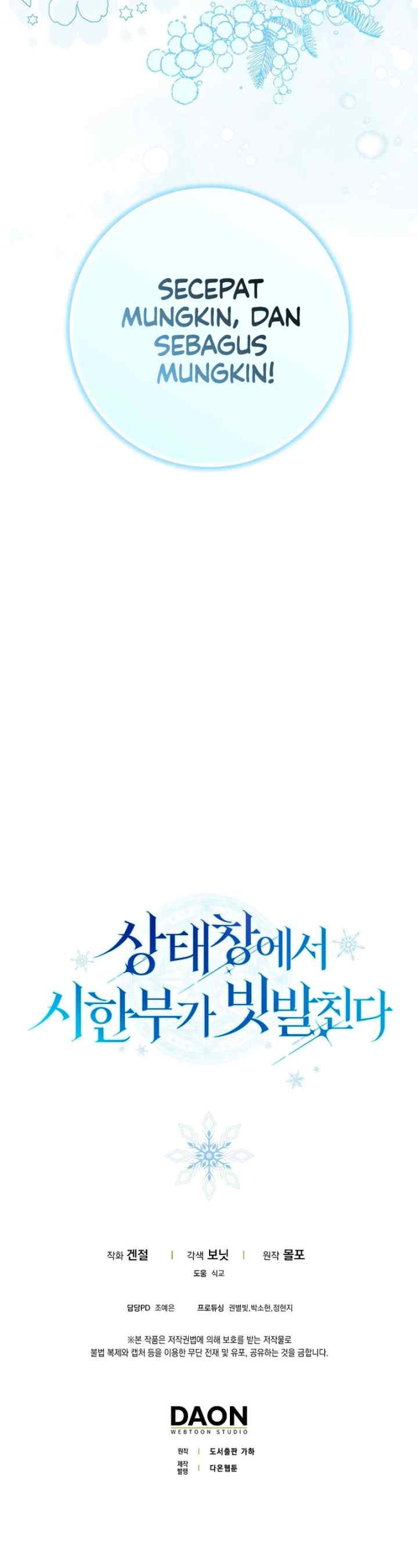 Time is Running out on the Status Window chapter 13 halaman 20