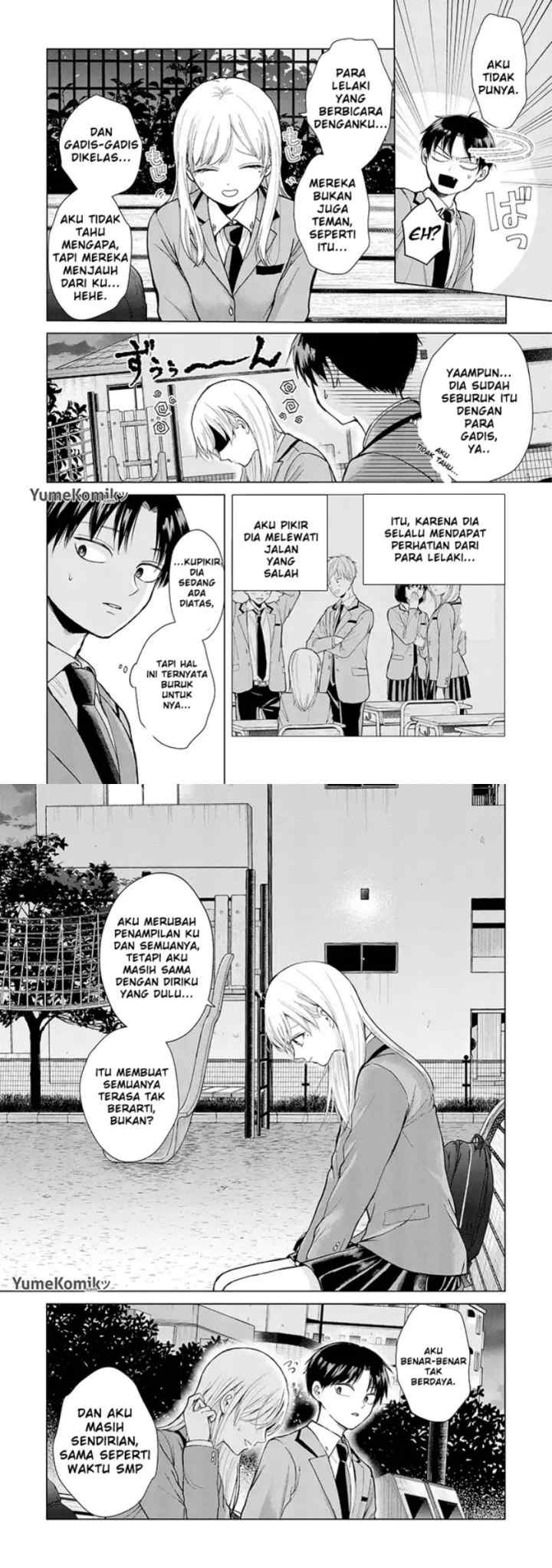 Kusunoki-san wa Koukou Debut ni Shippai shite Iru chapter 1 halaman 8