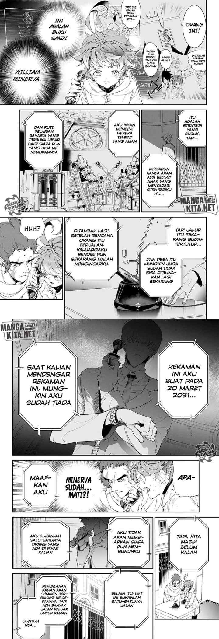 Yakusoku no Neverland chapter 72 halaman 6